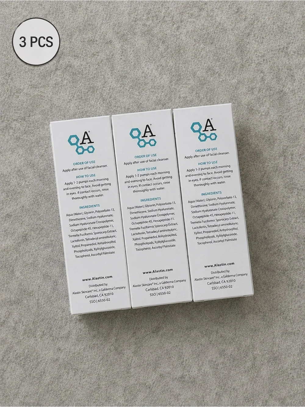Alastin Skincare HA Immerse Serum™ — Hydrating Face Serum in Aqua Blue (3 PCS)